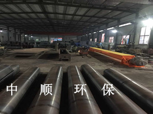 螺旋輸送機(jī)車間一角